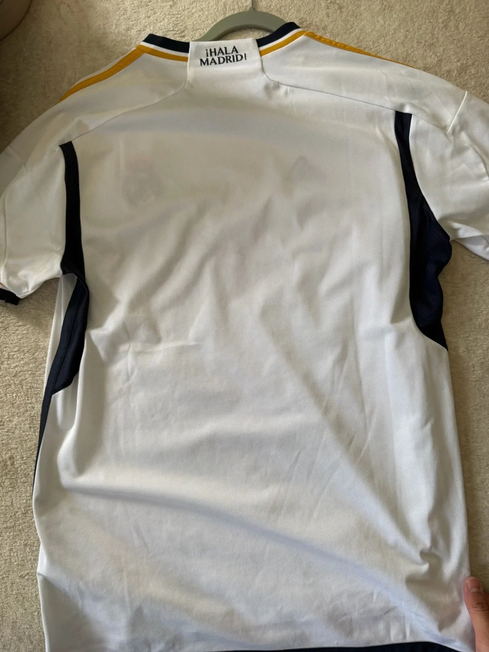 adidas White Real Madrid Home Football Jersey